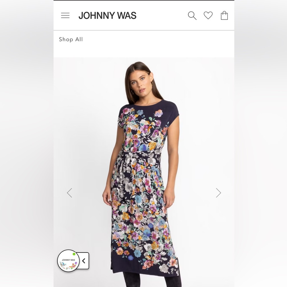Johnny Was Floral Dress